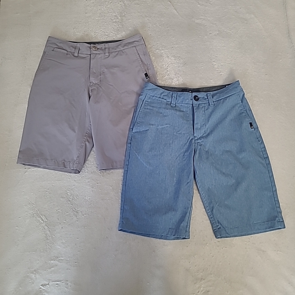Quicksilver Amphibian Shorts Youth 26 Bundle Swim Hybrid Surf Active Walkshorts
